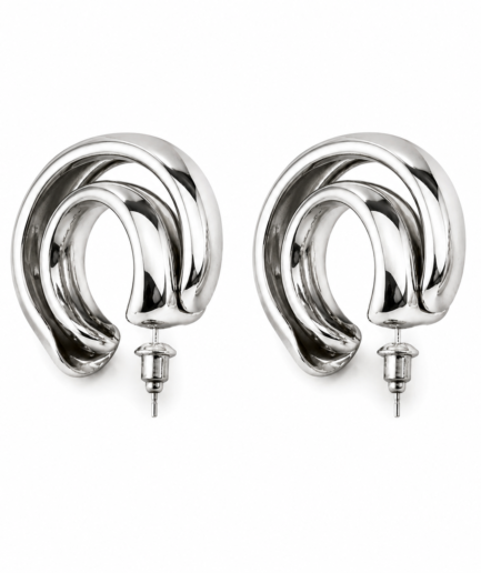 Akış Küpe Silver
