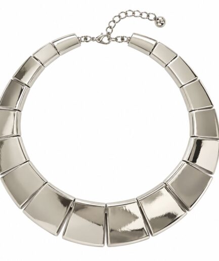 Dilimli Kolye Silver