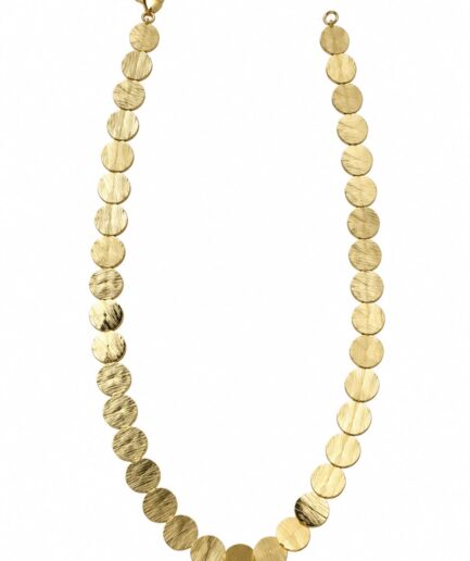 Güneş Tasarım Kolye Gold